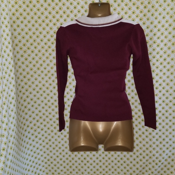 Blue Asphalt Button Sweater Top - Picture 5 of 5